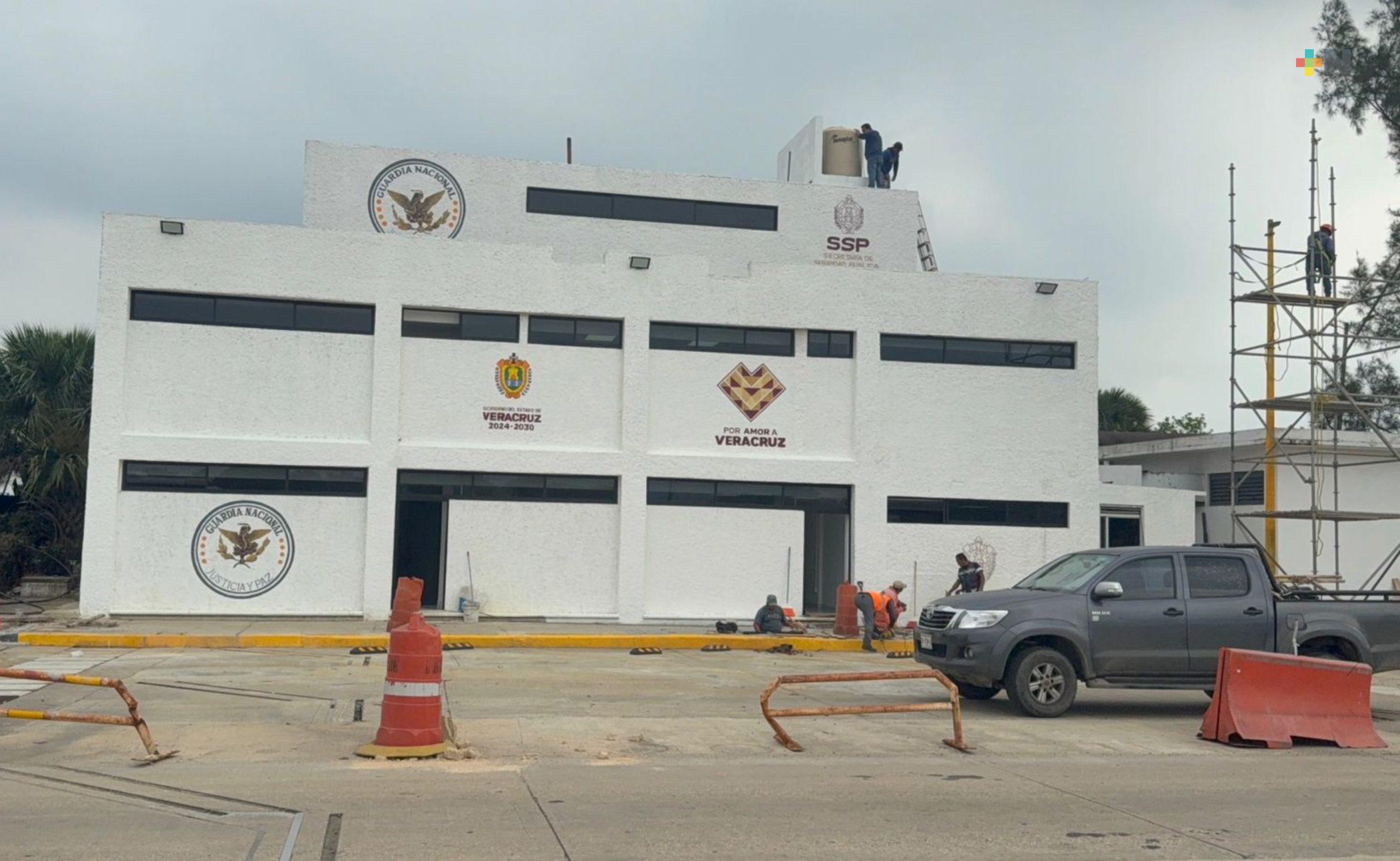 Guardia Nacional y SSP Veracruz por estrenar edificio en Coatzacoalcos
