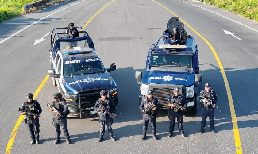 Mantiene SSP operativo para inhibir el delito en la zona sur de Veracruz
