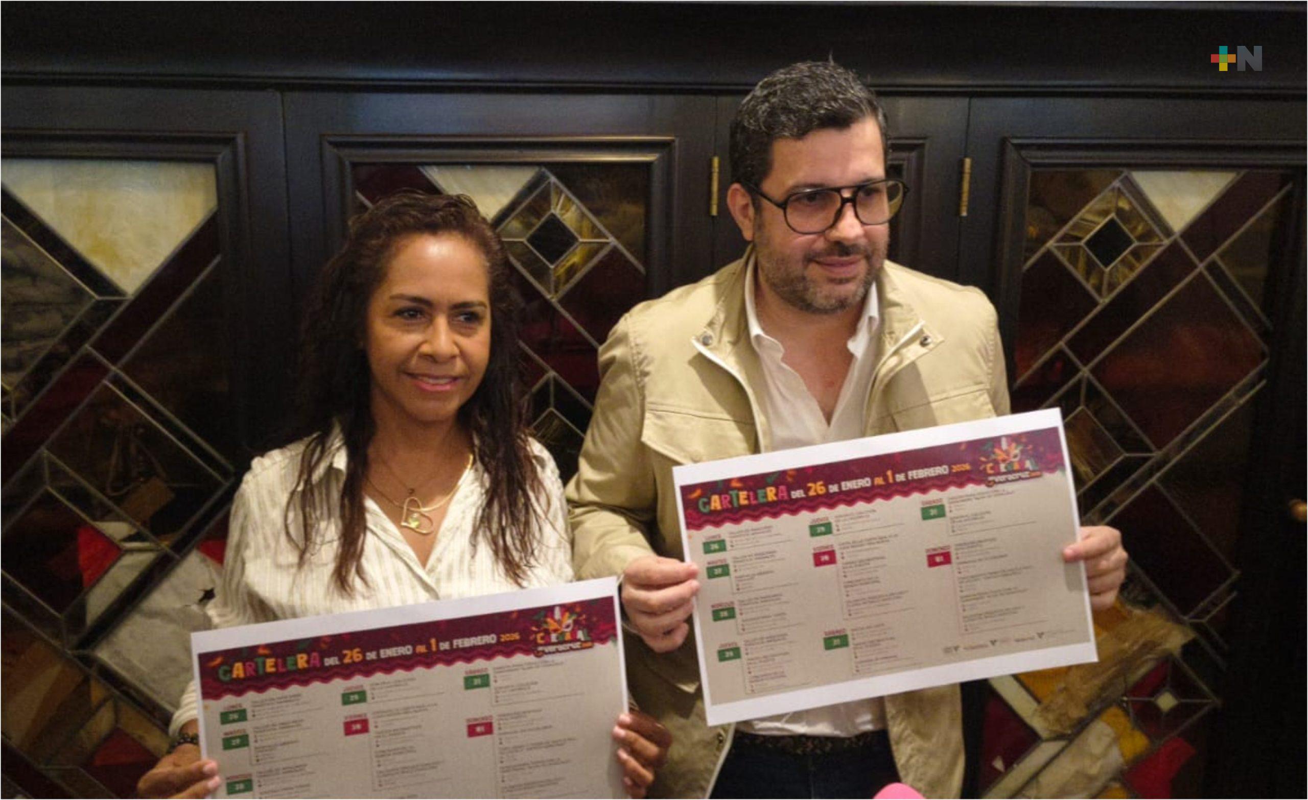 Actividades culturales previo a Carnaval de Veracruz