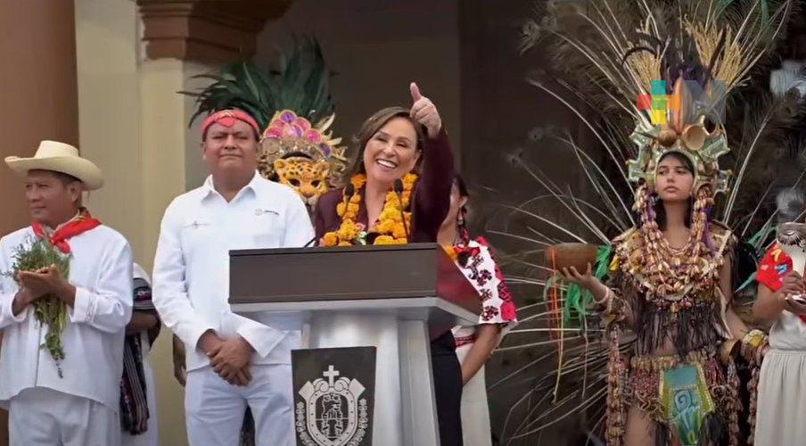 Veracruz arranca el 2026 con energía y proyectos para su desarrollo: Gobernadora