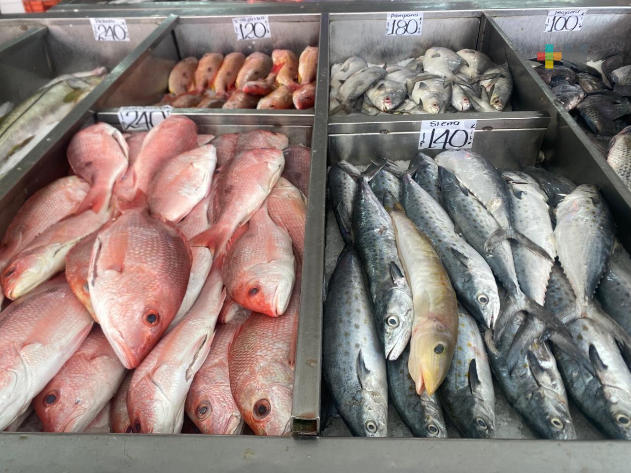 Comerciantes de pescados y mariscos logran ventas del 100%