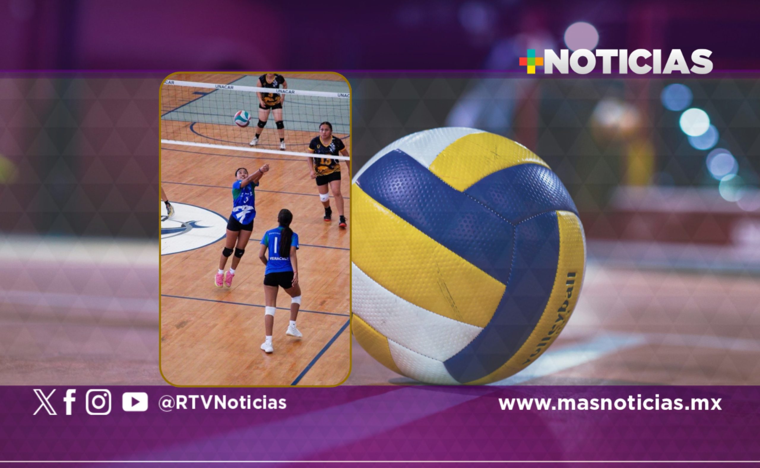 Proyecta UV a club deportivo de voleibol de sala