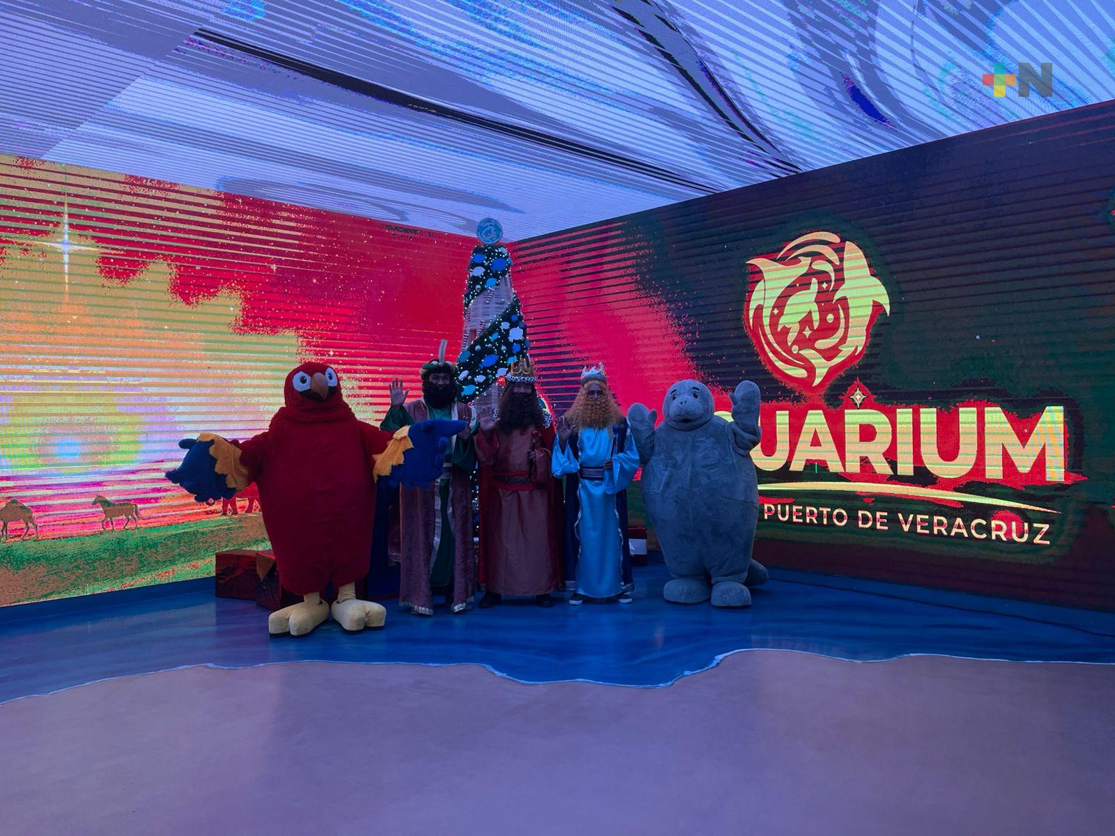 Niñas y niños de Veracruz celebran con ilusión el Día de Reyes