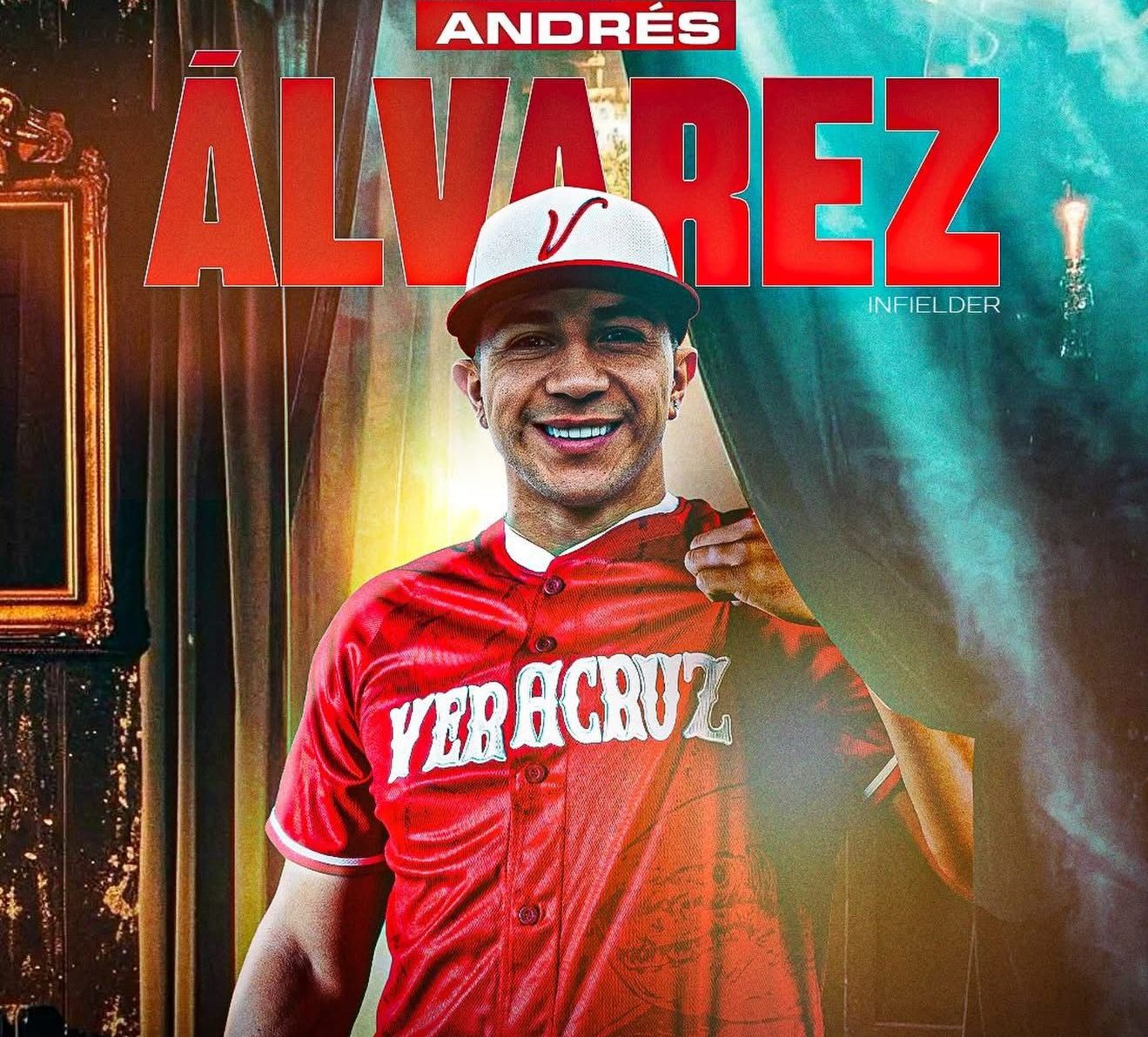 Andrés Álvarez llega al puerto jarocho