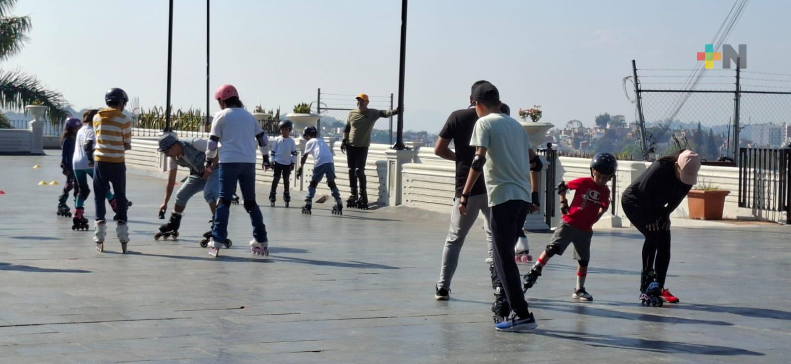 Patinaje en Xalapa: pasión sobre ruedas