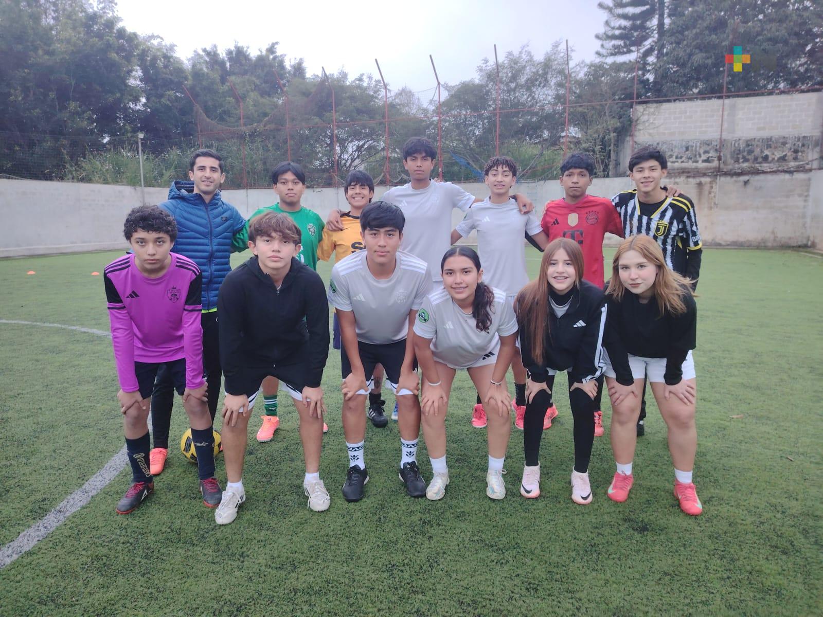 Real Encinos impulsa proyecto de futbol integral en Emiliano Zapata