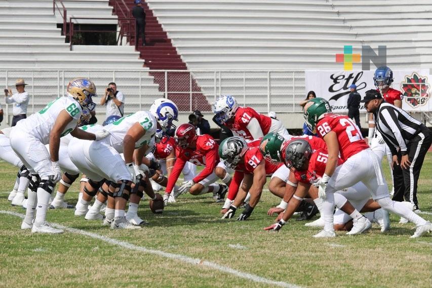 Calendario de equipos veracruzanos en grupo verde juvenil de la ONEFA