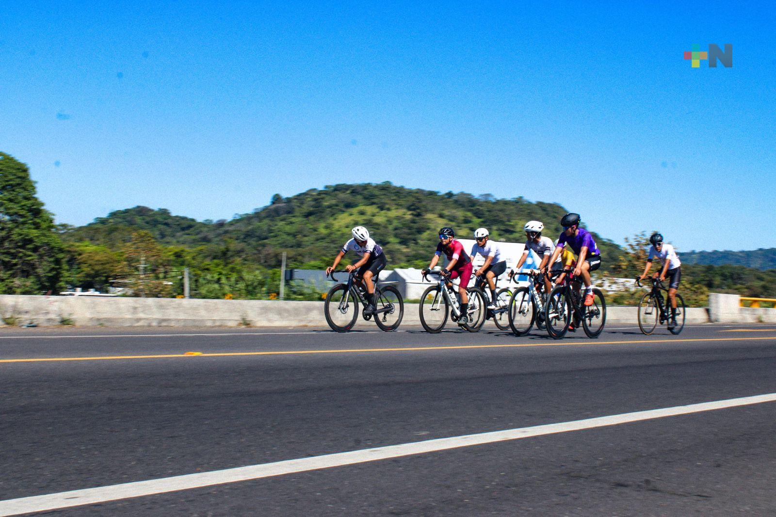 Veracruz define a sus mejores ciclistas en la etapa estatal rumbo a la Olimpiada Nacional