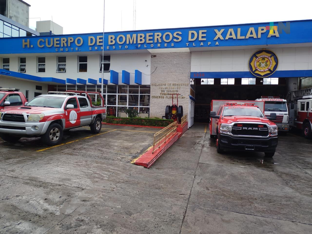 En región Xalapa se están fortaleciendo los cuerpos de bomberos