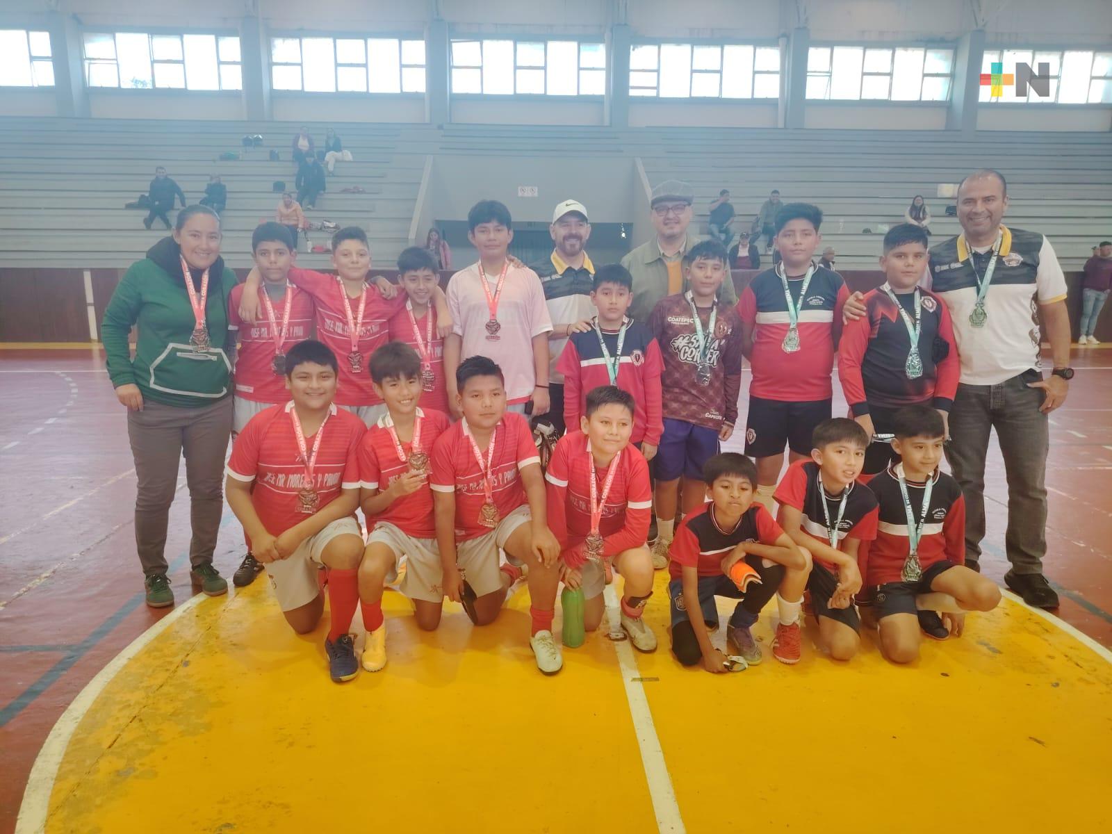 Actividad de Juegos Deportivos Escolares de Coatepec