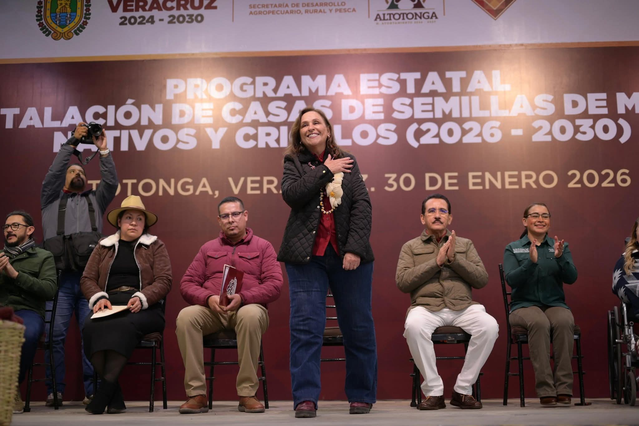 Justicia al campo con Casas de semillas para proteger e incrementar la producción de maíz: Rocío Nahle