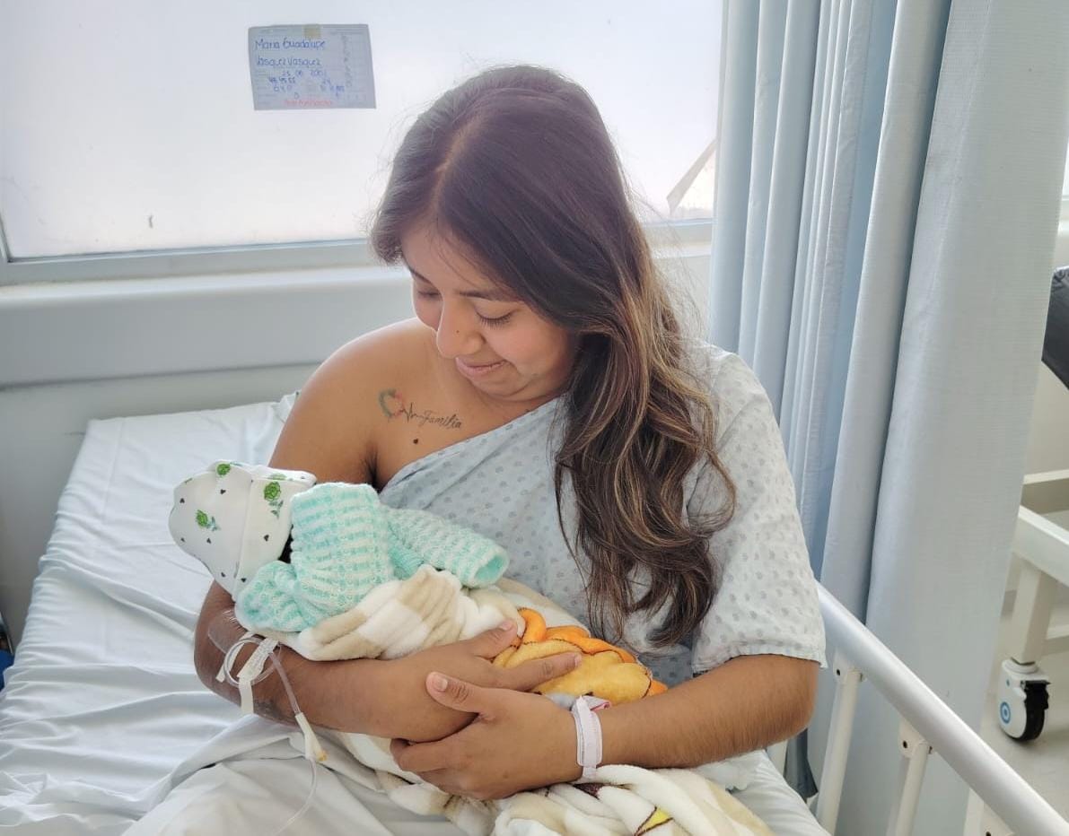 Con atención médica oportuna, Veracruz recibe a los primeros bebés de 2026