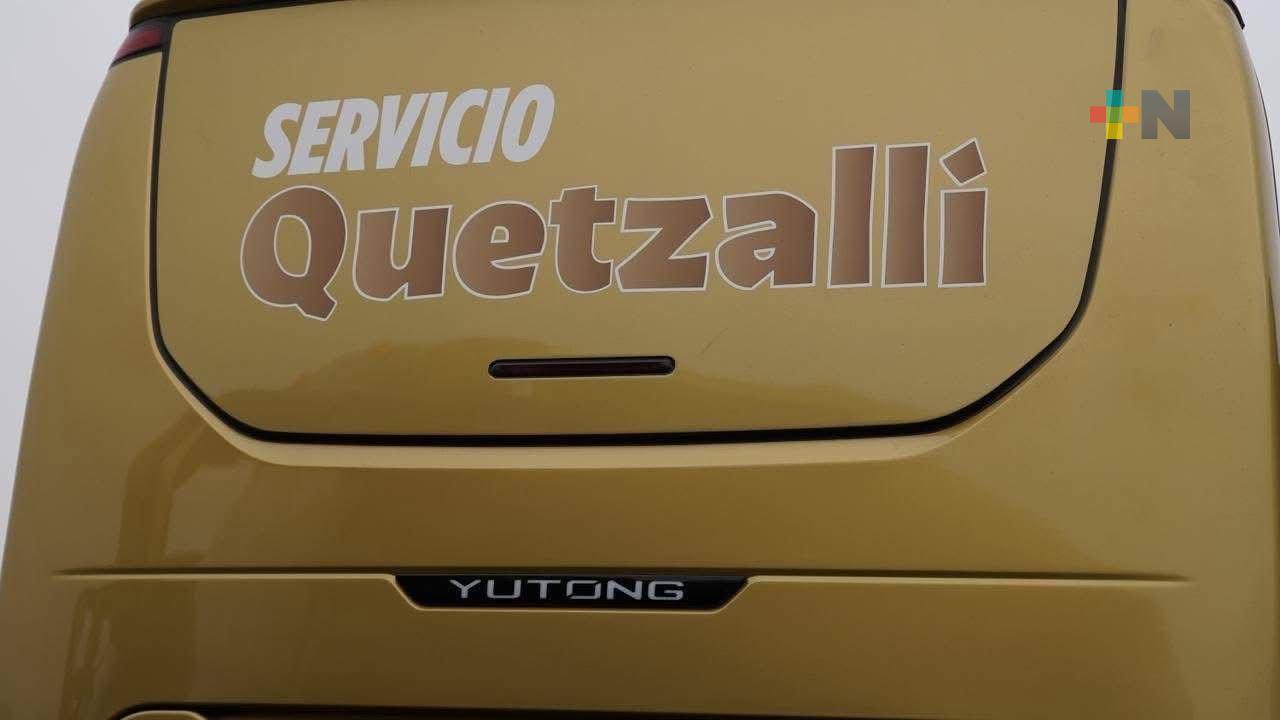 Coatzacoalqueños esperan beneficios con la llegada del transporte Quetzalli