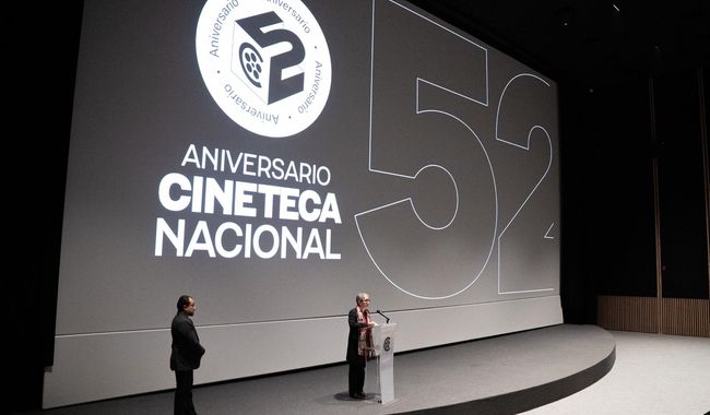 Cineteca Nacional celebra 52 años de existencia