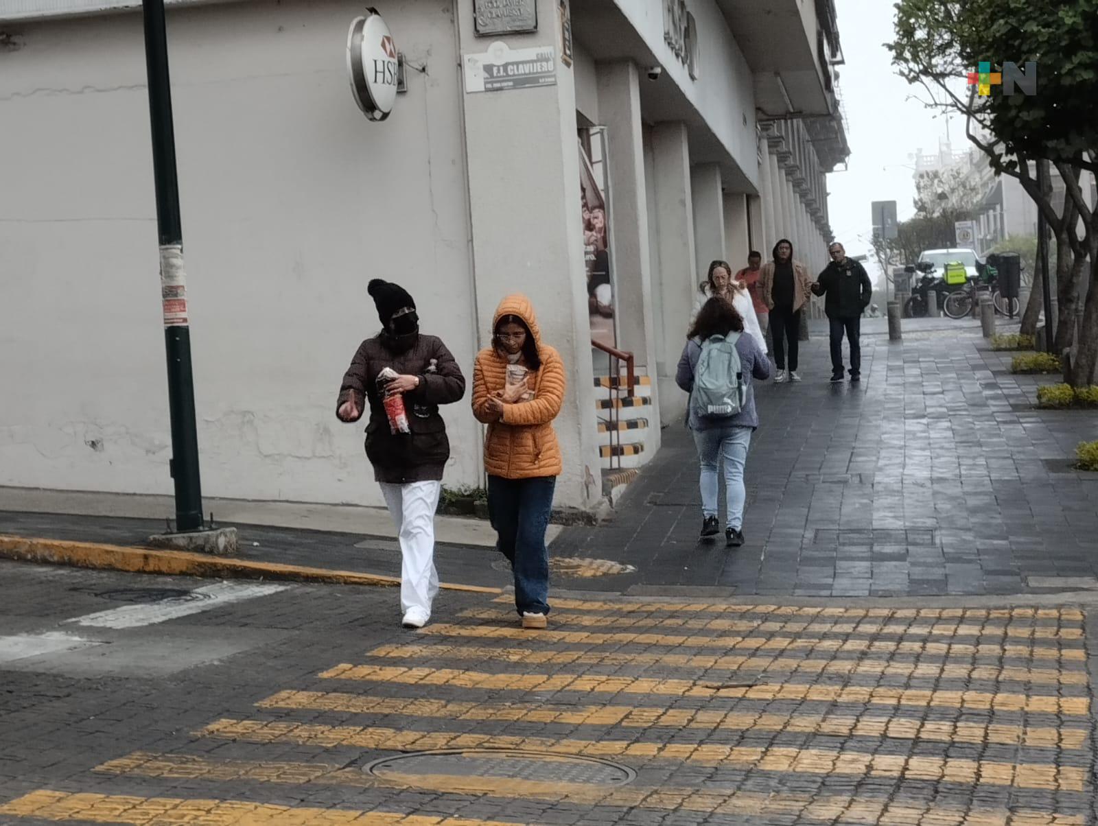 Continúan nieblas y lluvias, principalmente en el sur del estado de Veracruz