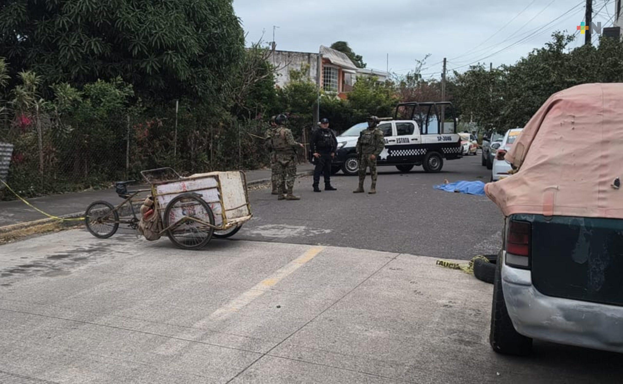 Muere hombre en vía pública de la colonia Ruiz Cortines