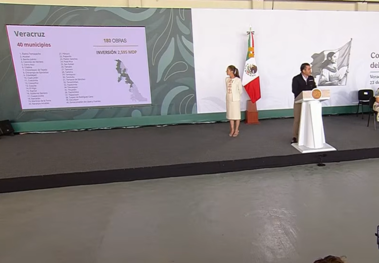 Más de 180 obras hidráulicas beneficiarán a 40 municipios de Veracruz
