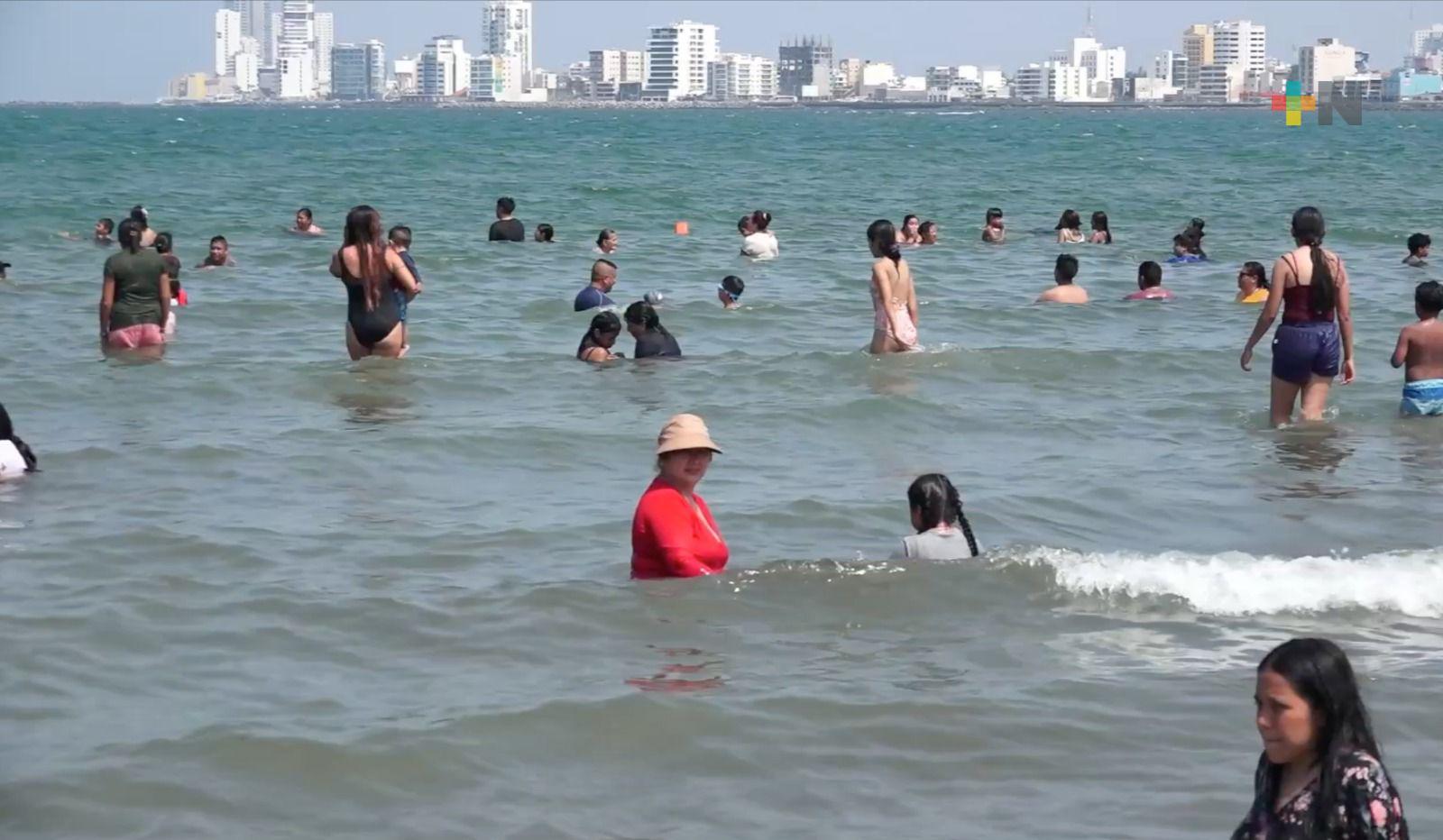 Playa Villa del Mar registra alta afluencia turística en último fin de semana