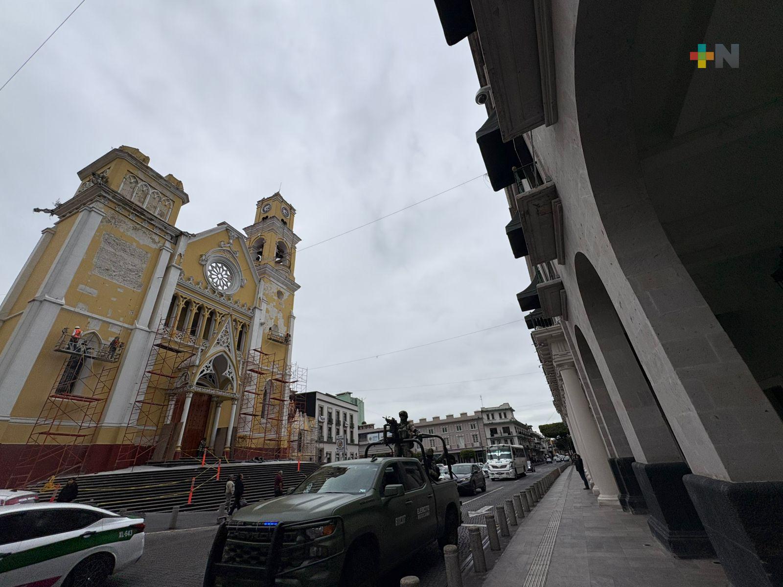Remodelación de Catedral de Xalapa forma parte de la armonización en primer cuadro