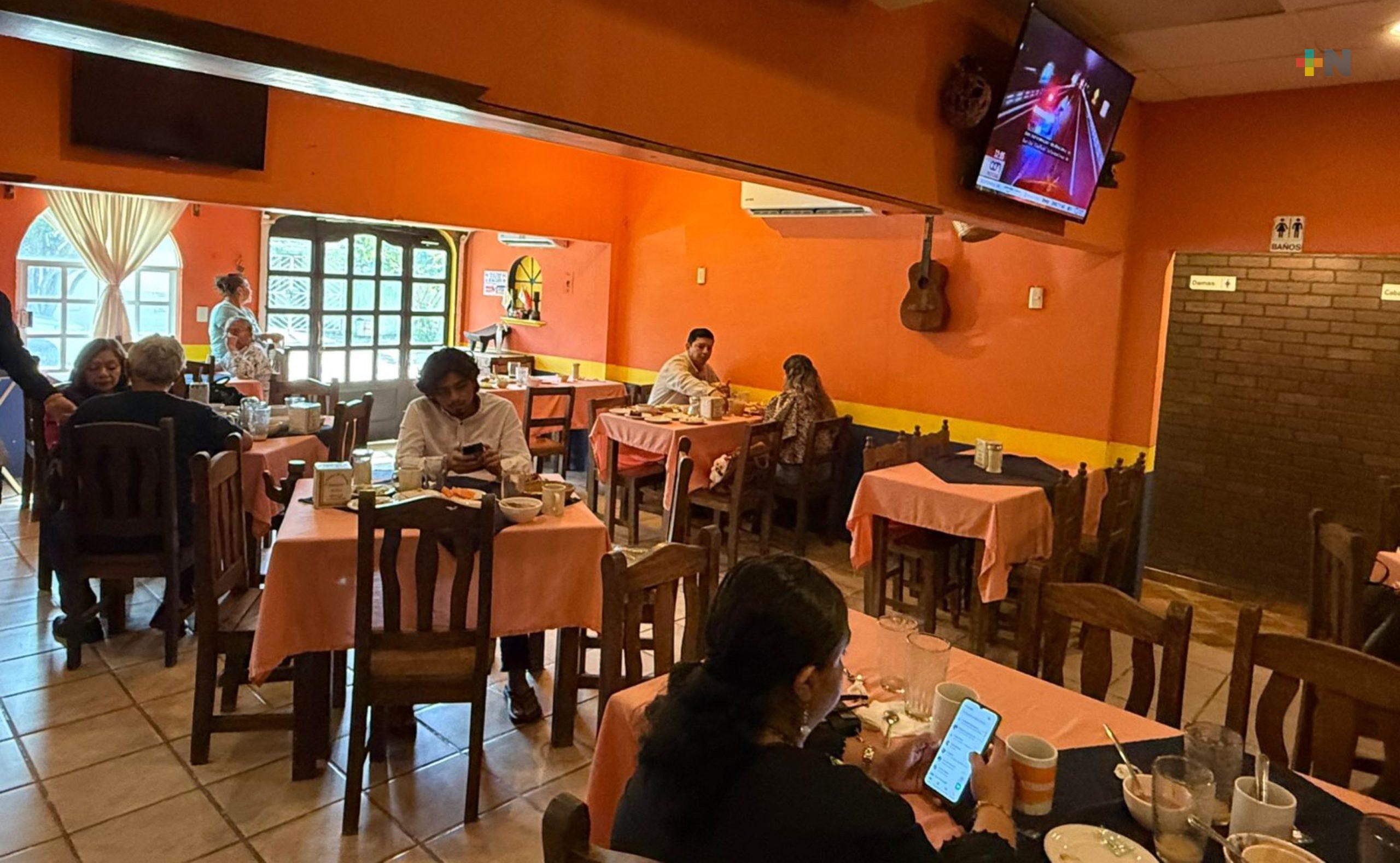 Se estima recuperación para el sector restaurantero de Coatzacoalcos