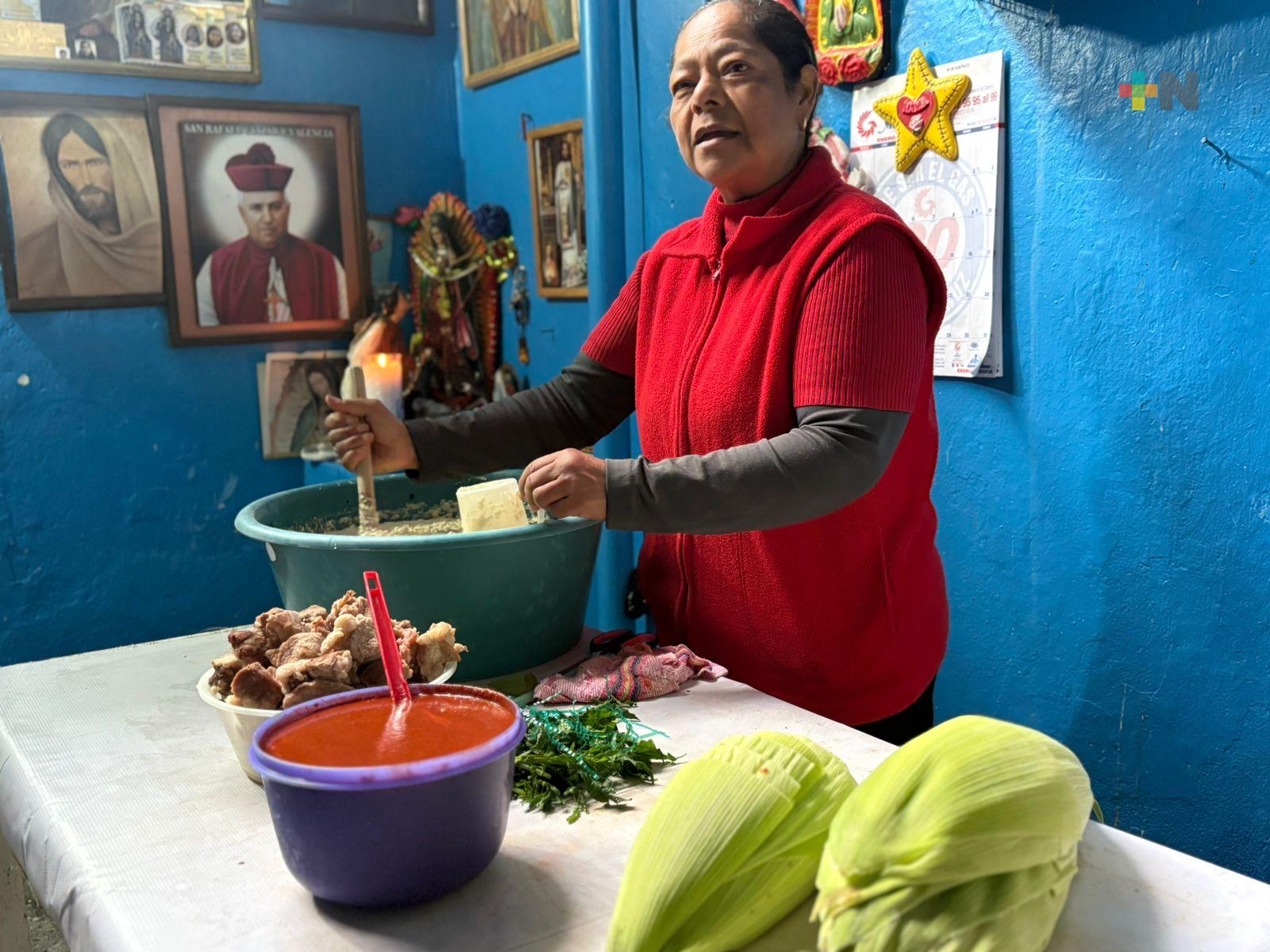 Previo al Día de la Candelaria, establecimientos de tamales ya cuenta con pedidos