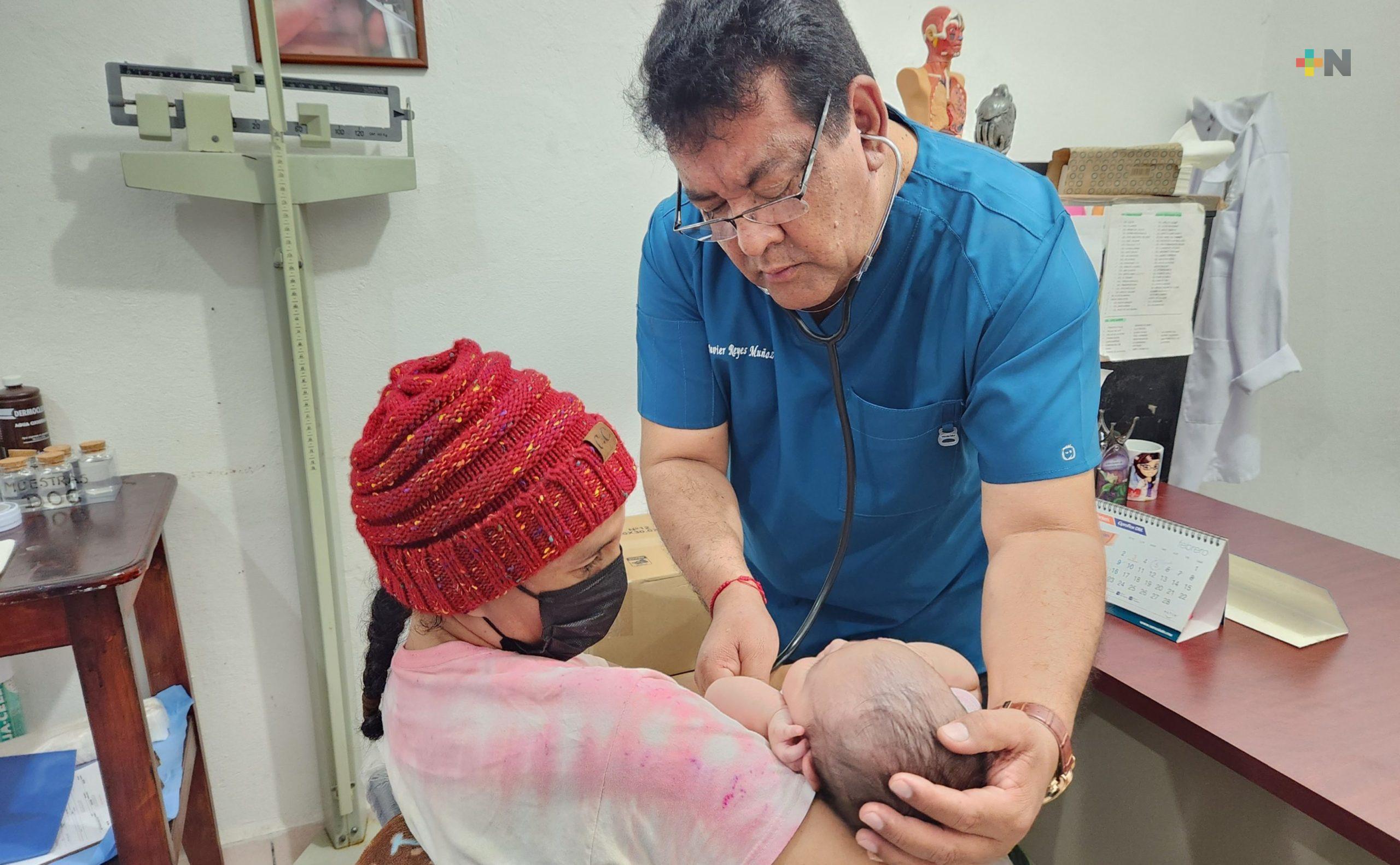 Cero casos de sarampión en Coatzacoalcos