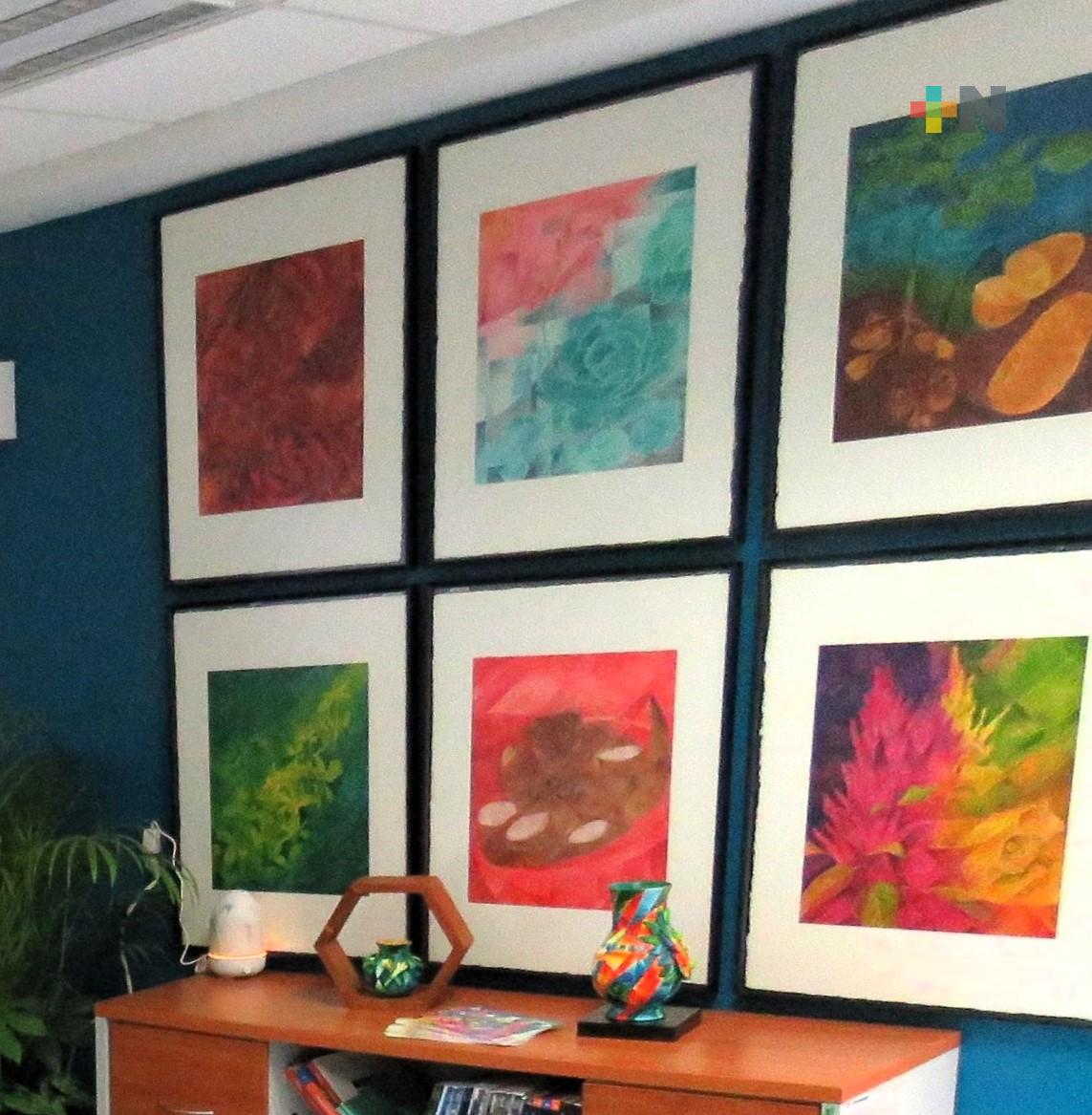 Inauguran exhibición pictórica «Cultivos nativos» en Colpos campus Córdoba