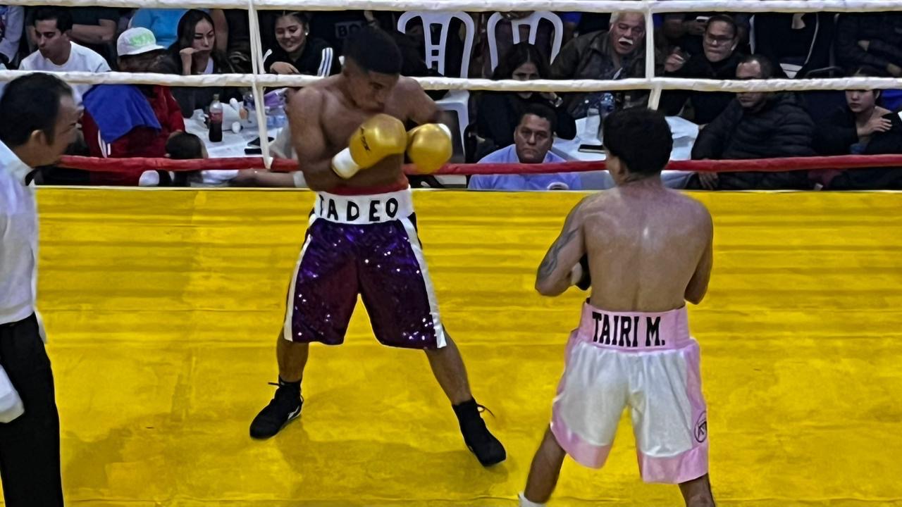 “El Charrito” Pérez noquea en Veracruz y vuelve al triunfo