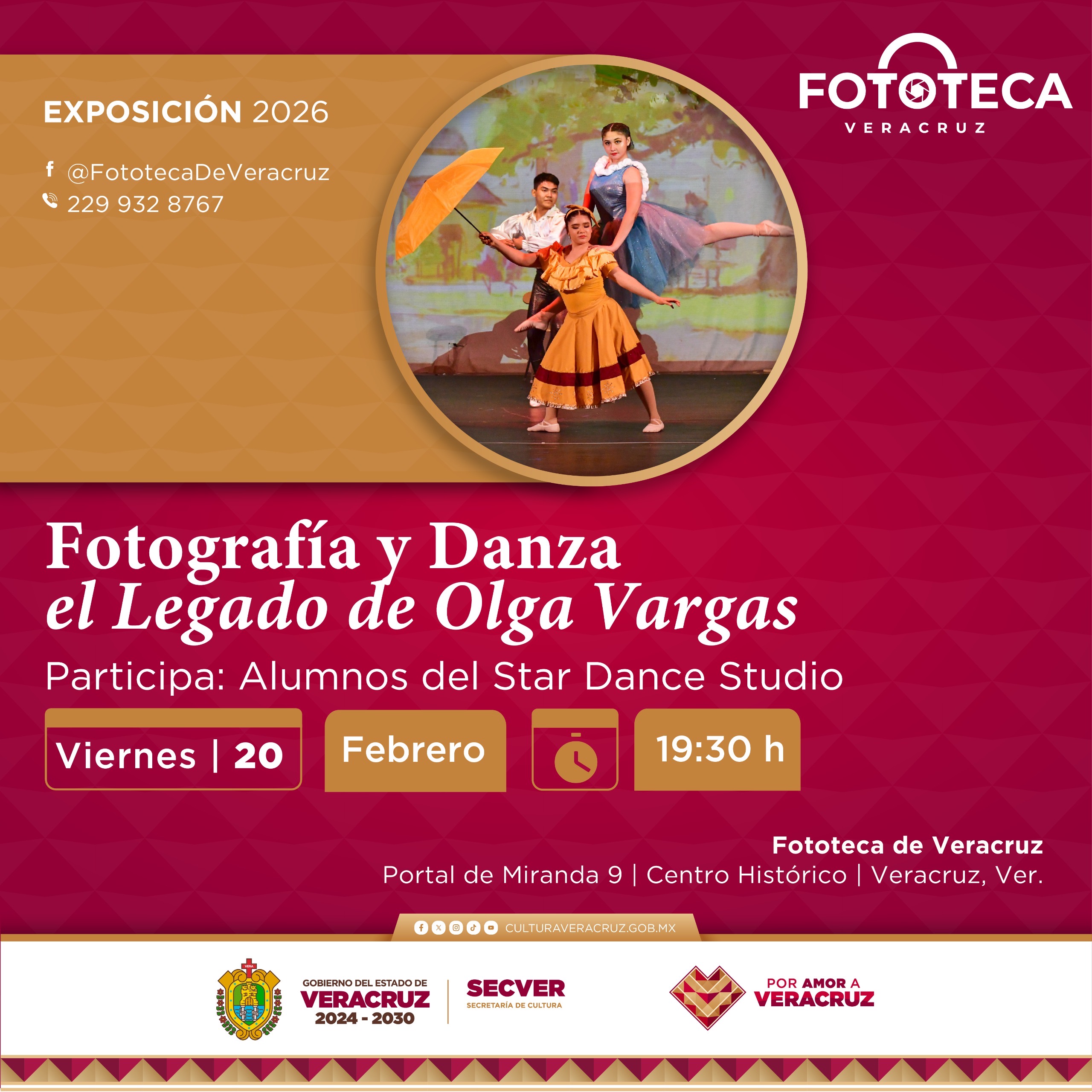 Fotografía y danza protagonizan la cartelera de febrero en la Fototeca