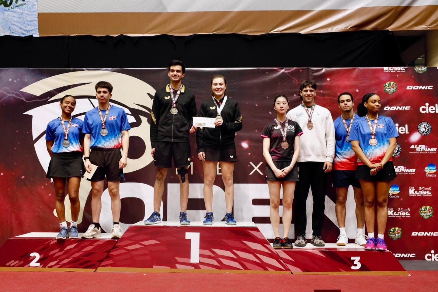 Veracruz conquista títulos internacionales en Tenis de Mesa y Tenis