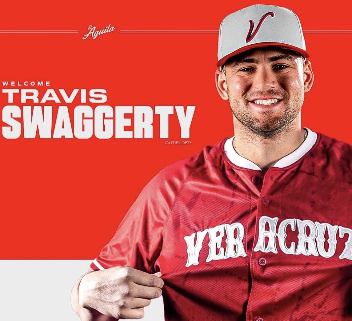 Travis Swaggerty llega a El Águila de Veracruz
