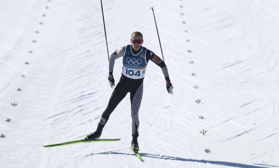 Allan Corona debuta en esquí de fondo en Milano 2026