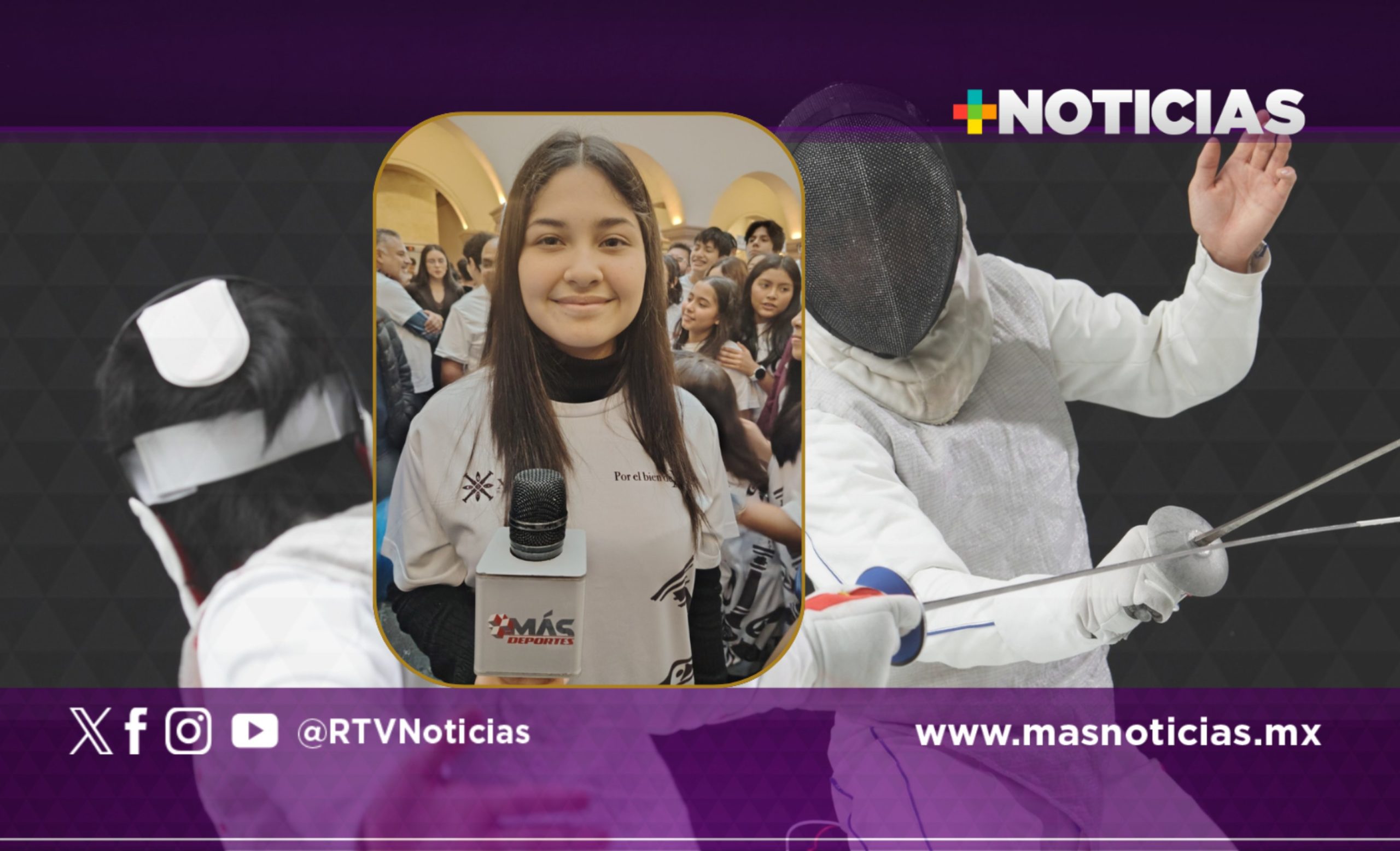 Andrea Álvarez clasificada a panamericano y mundial de esgrima