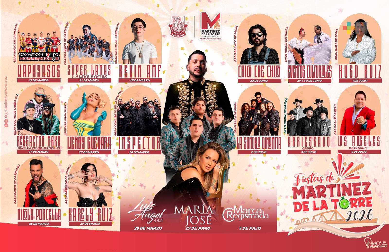 Dan a conocer programas artísticos para carnaval y Agrofestival de Martínez de la Torre