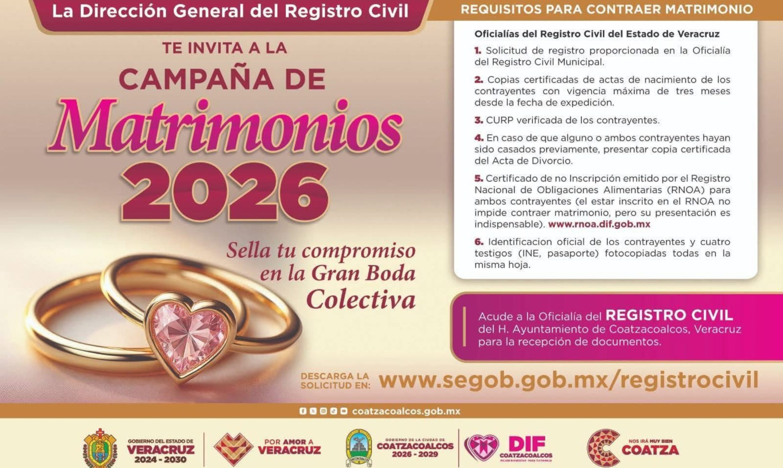 Certificado de No Deudor Alimentario requisito necesario en Registro Civil