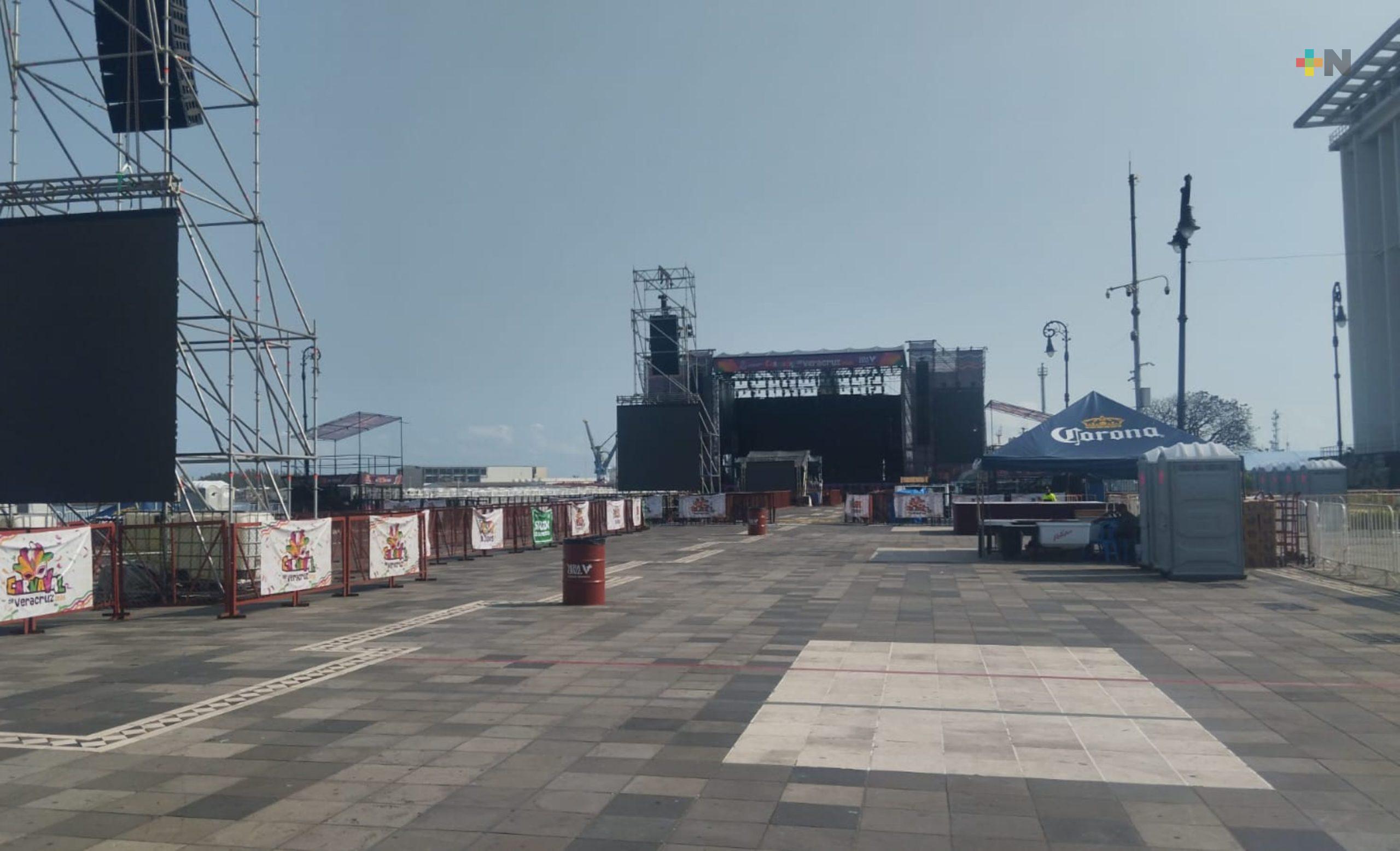 Esta noche la coronación de la reina de Carnaval de Veracruz