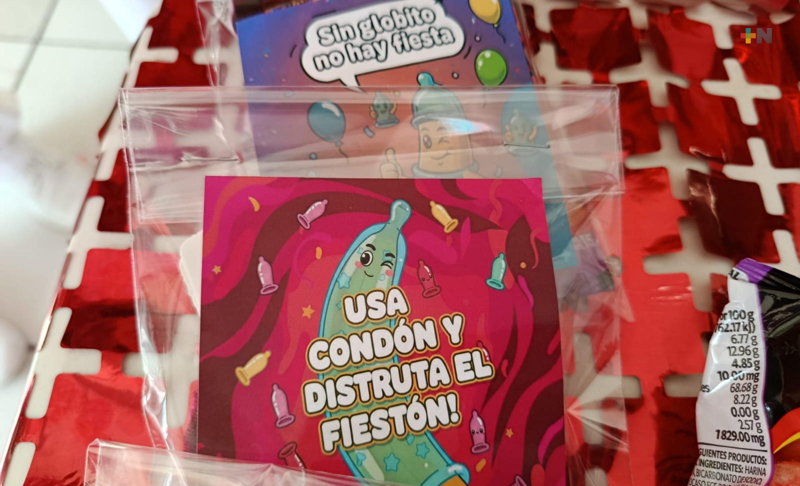 Jornada de concientización y distribución gratuita de preservativos