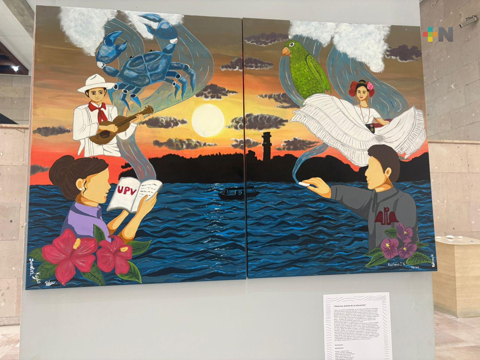 Estudiantes de pedagogía exponen en el Museo de Antropología de Xalapa