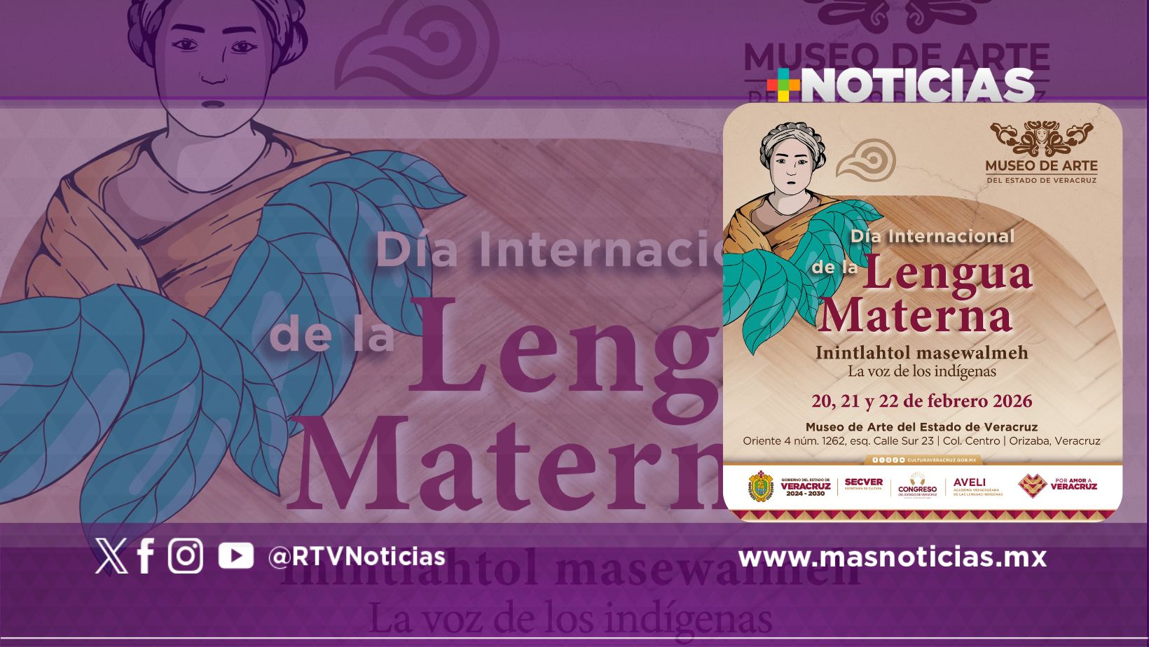 Conoce el programa conmemorativo por el Día Internacional de la Lengua Materna