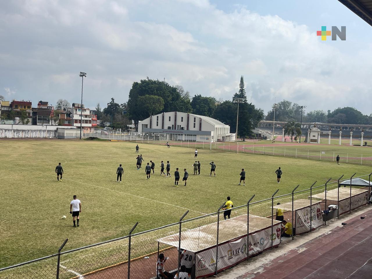 Fuerzas armadas realizan torneo futbol interinstitucional para reforzar el acercamiento social