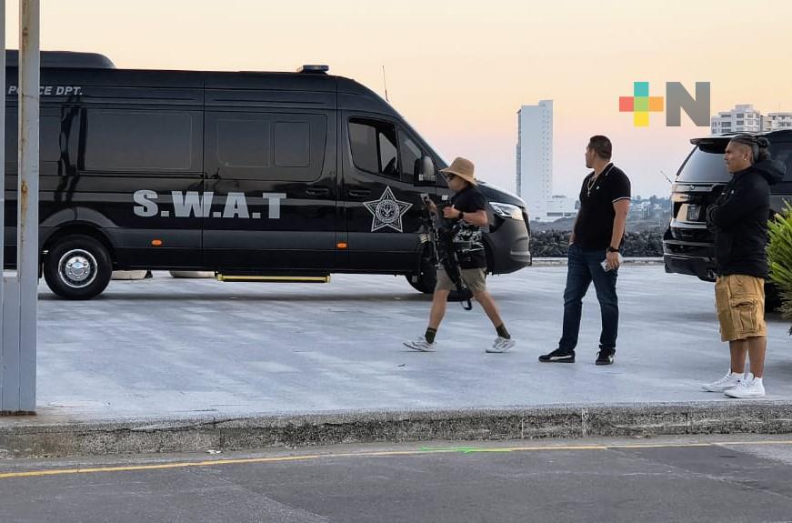 Graban serie en Boca del Río y Chachalacas