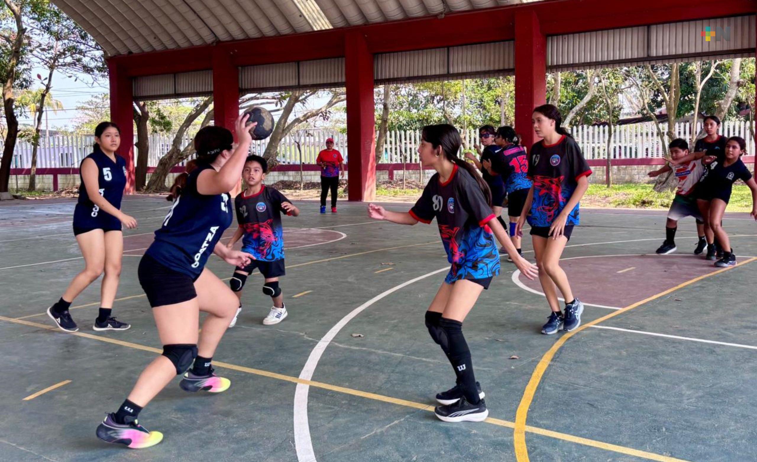 Coatza acudirá con dos equipos de handball a Selectivo Estatal Conade