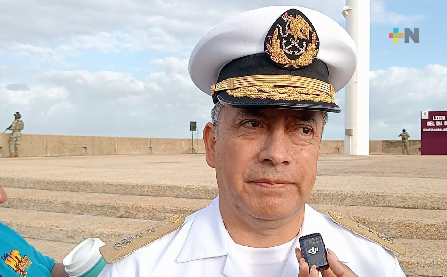 Fortalecen tareas de seguridad en puerto de Coatzacoalcos
