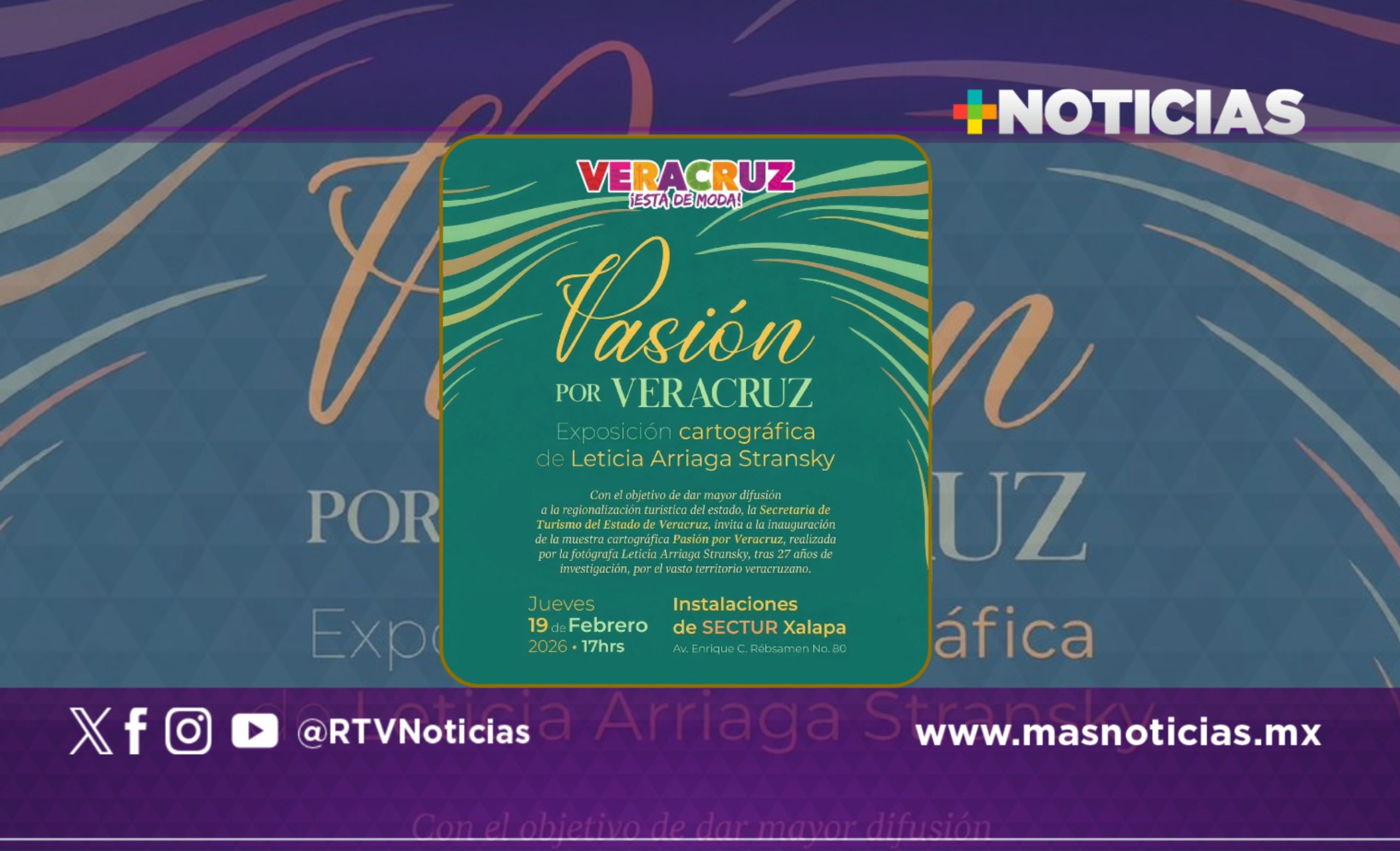 Por inaugurarse exposición cartográfica «Pasión por Veracruz»