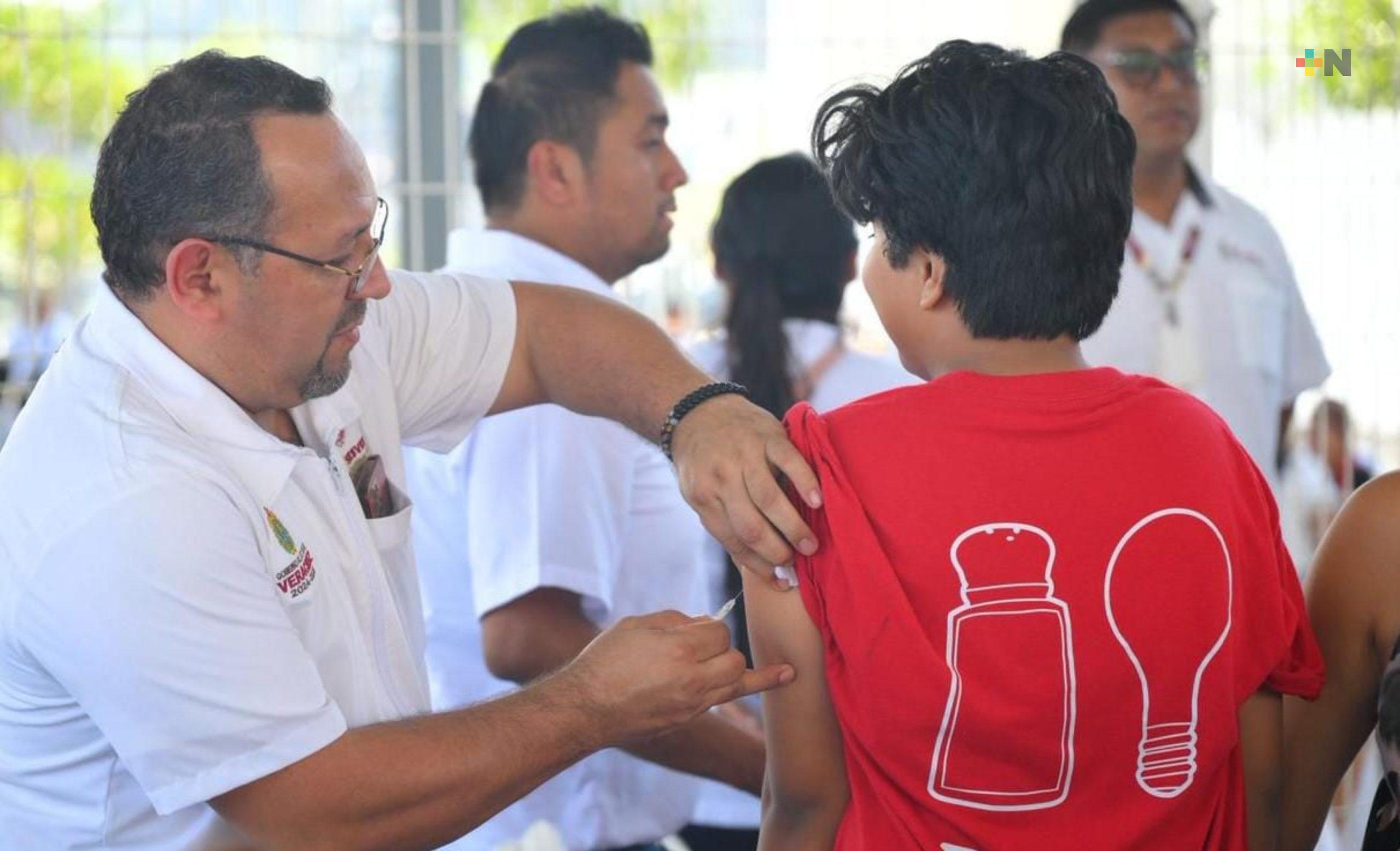 Estrategia sanitaria incluye acciones de prevención en la comunidad escolar