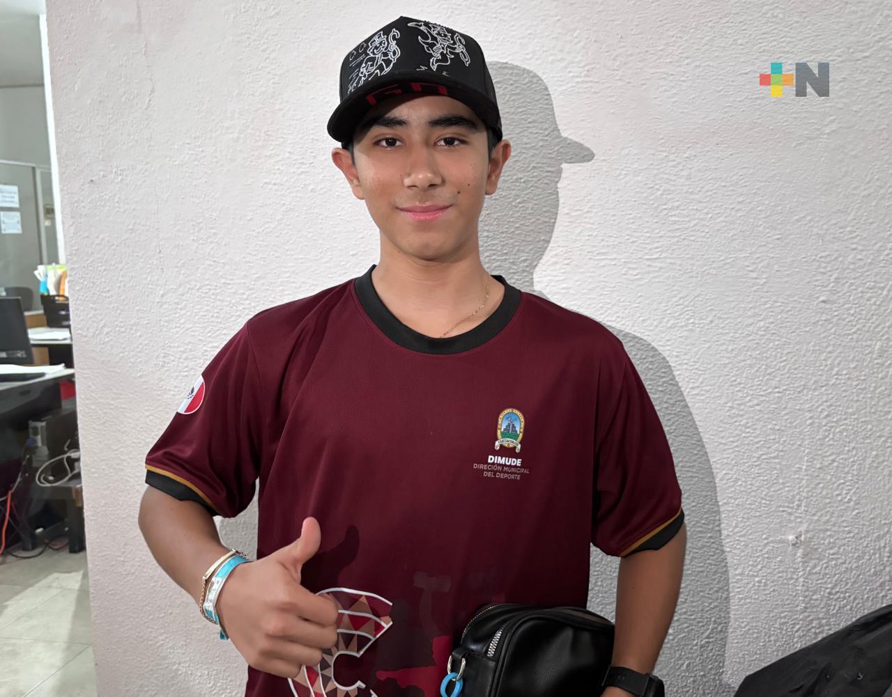 Sebastián Argüelles, satisfecho de resultados en selectivo estatal Conade 2026