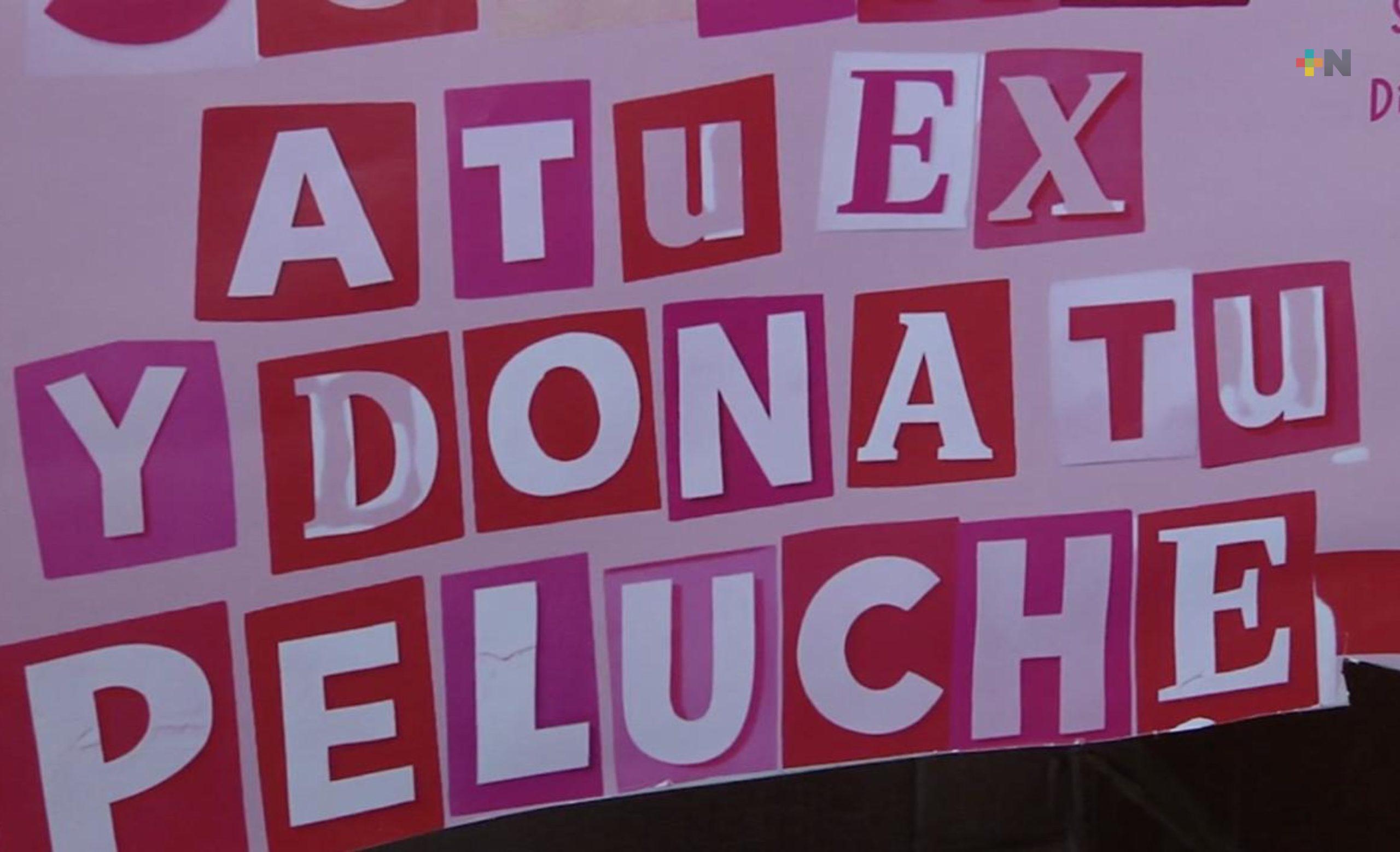 En Coatza promueven la campaña «Supera a tu ex y dona un peluche»