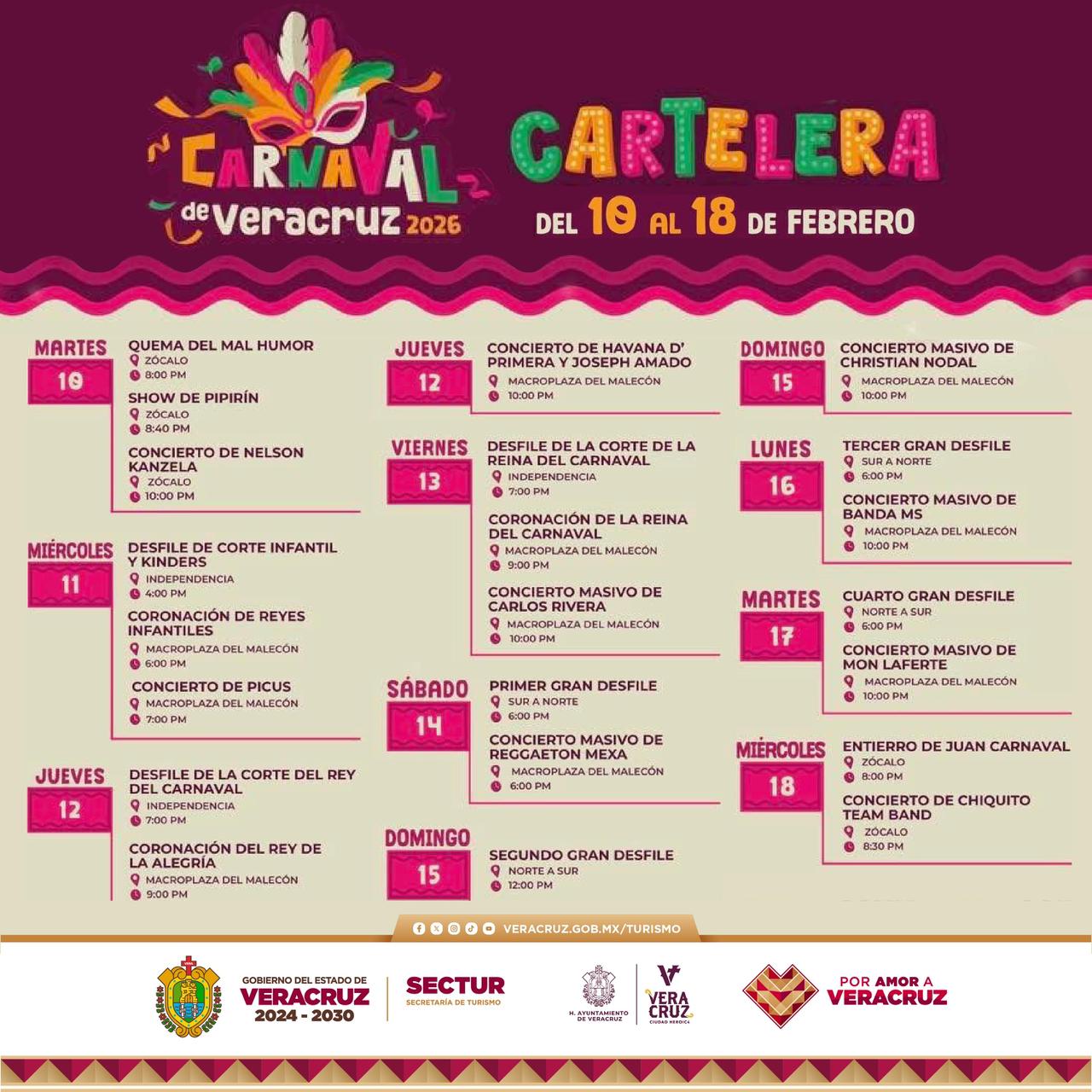 Veracruz abre sus puertas al mundo con el Carnaval más alegre de todos