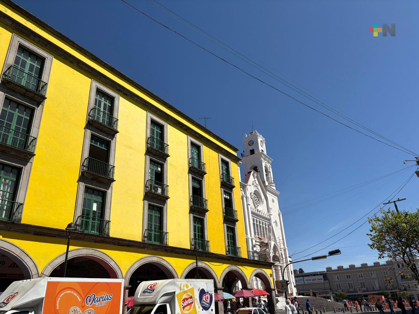 Remodelan edificios históricos del primer cuadro de Xalapa