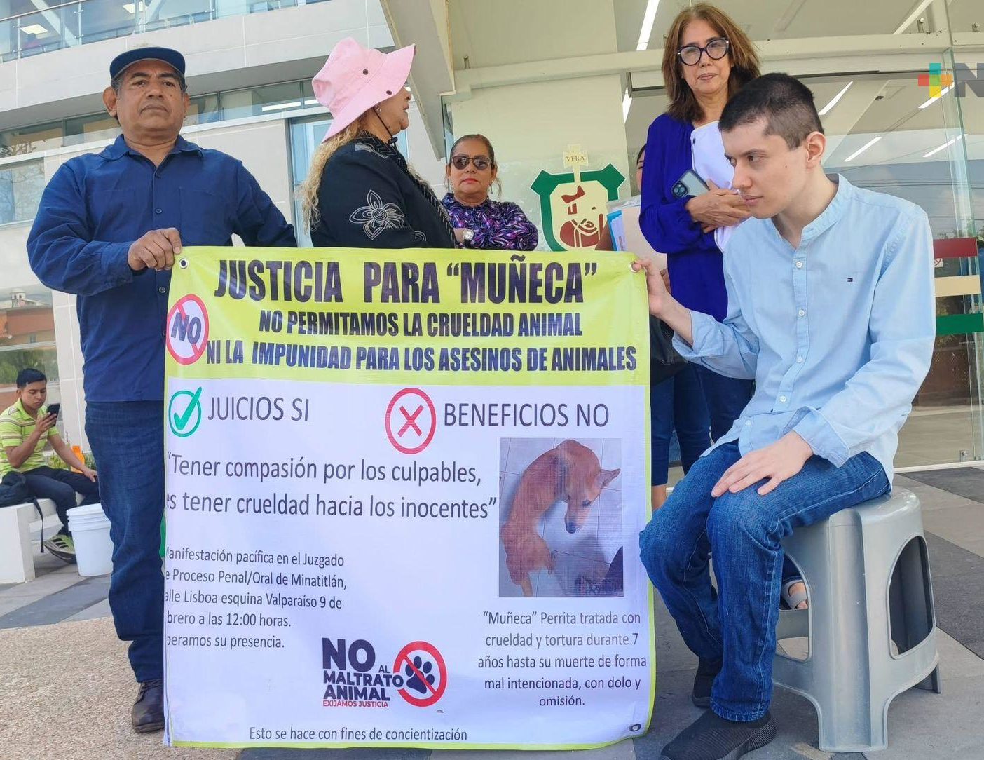 Caso “Muñeca” podría convertirse en el primer juicio por maltrato animal en el sur de Veracruz